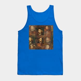 Rembrandt Paintings Mashup Tank Top